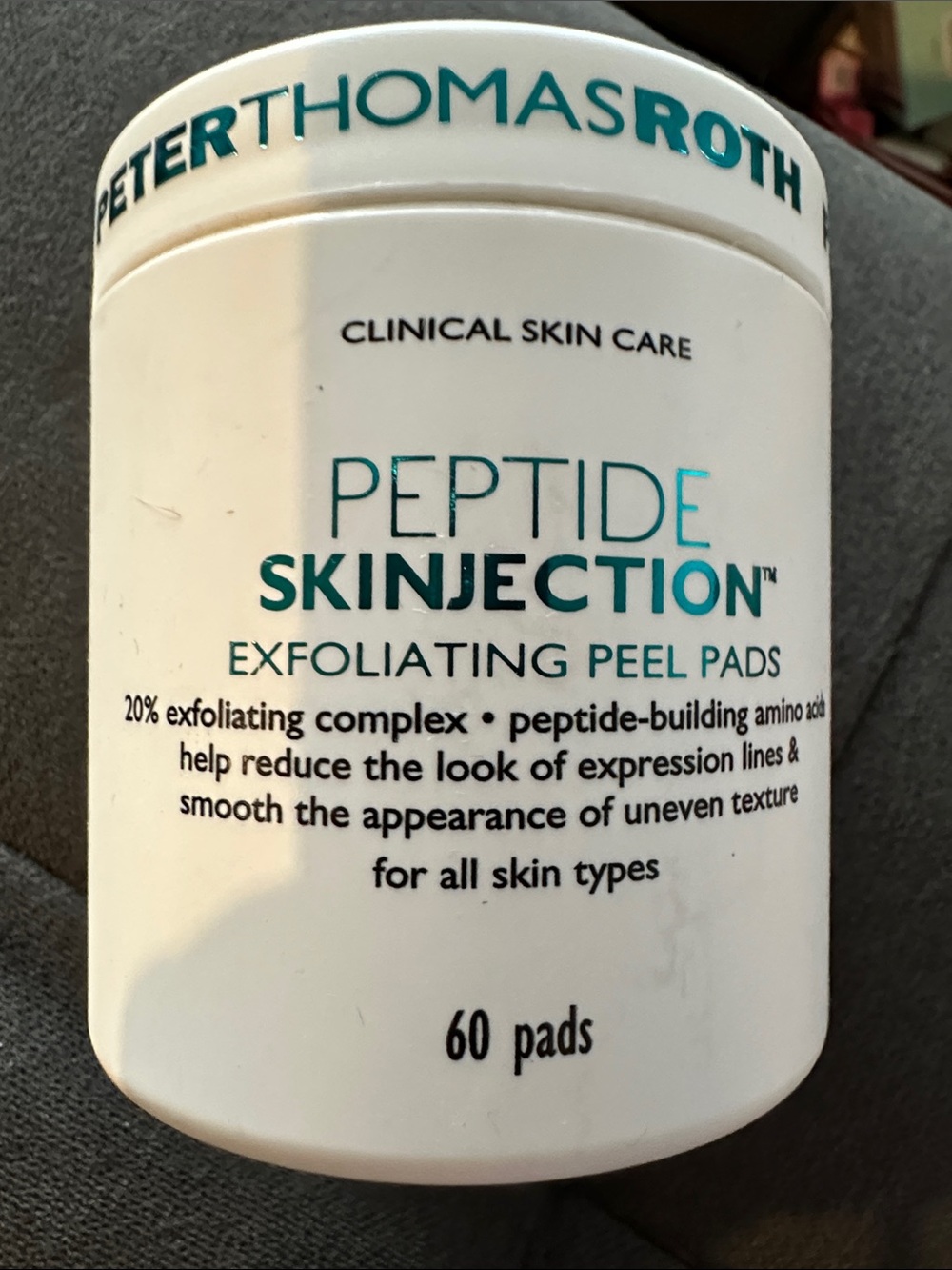 🆕 Peter Thomas Roth Peptide Skinjection Exfoliating Peel Pads - 60 pads